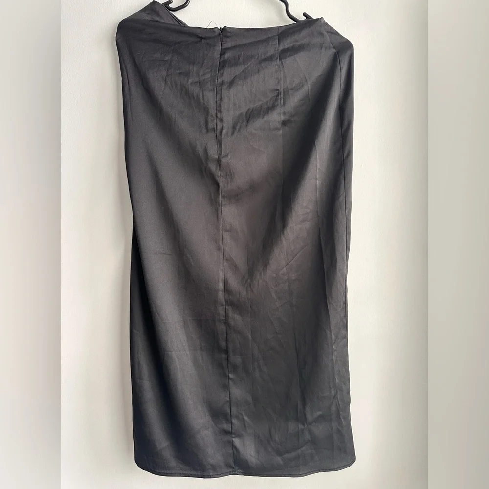 Satin midi skirt-size s - Picture 4 of 4